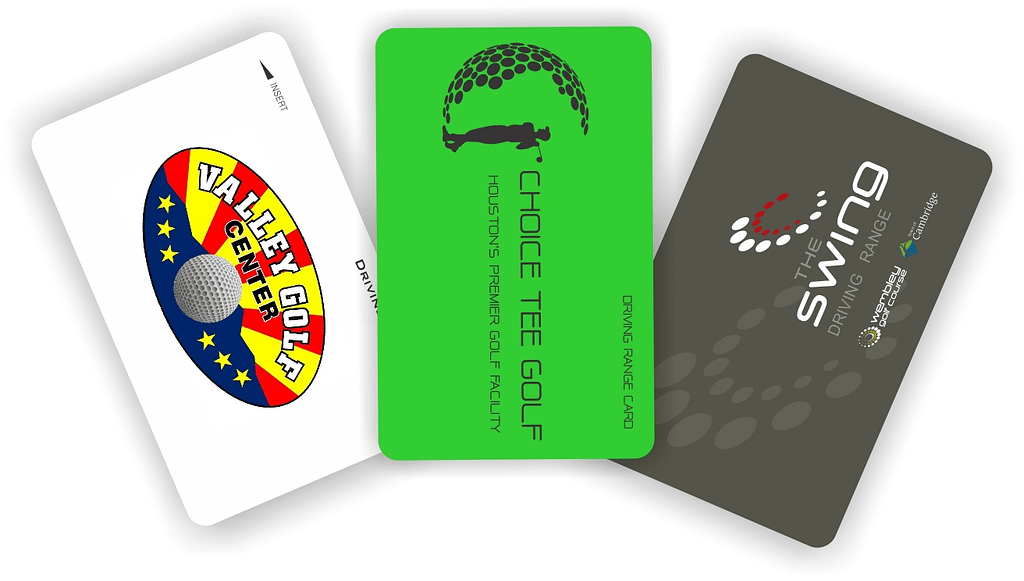 Golf Ball Membership Cards