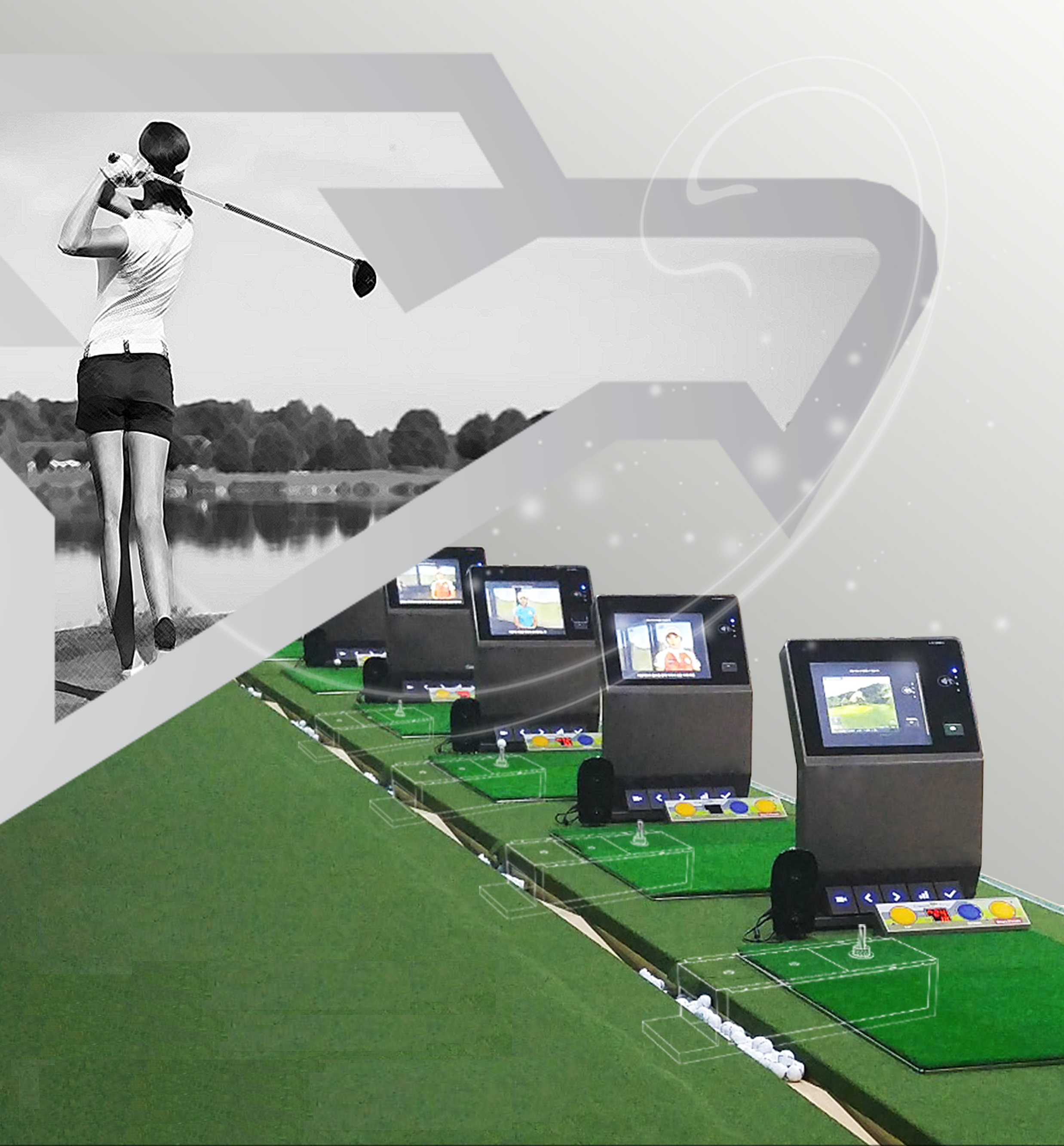 indoor automated golf