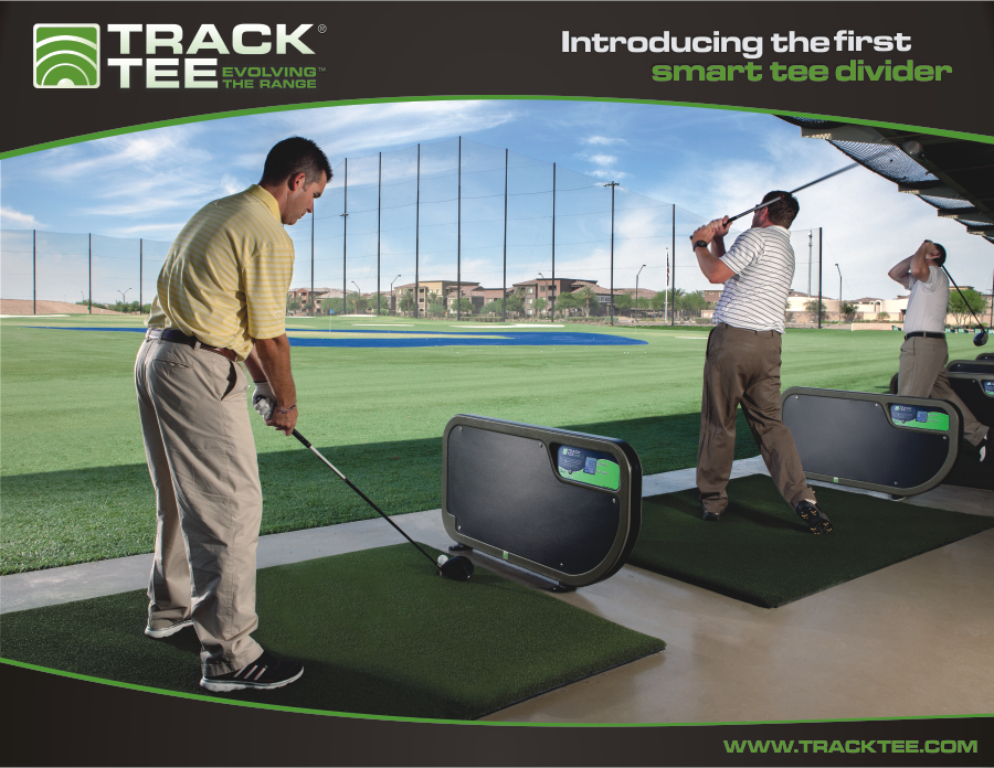 TrackTee Launch Monitor / Bay Divider